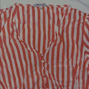 Worn once . Nice soft material. Madewell top